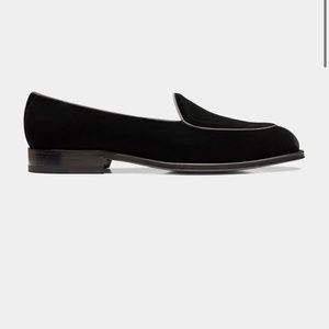 NWT - SUITE SUPPLY velvet tuxedo loafers